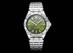 Breitling Mechanical Etc.2836 GMT Dual-time Movement 40MM Green Watch